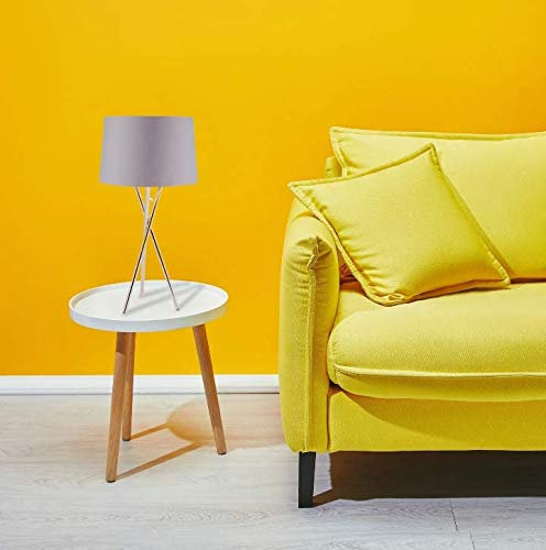 Modern Tripod Design Table Lamp Give Your Home,Office,Living Room a Truly Contemporary Look - Grey
