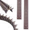 TronicXL 10 Stück 50cm 5m Kletter Schutz Streifen Diebstahl Tierabwehr Tauben Abwehr Vogel Spikes Stacheln Vögel Dieben Katzen Nest Katzenspikes Vogelabwehr Streifen Vogelschreck Taubenspikes