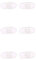 NicelyFit Transparente Silikon-Gummi-Nasenpads für Oakley Glasrahmen OX5079 OX5038 OX5066 OX5088 OX3102 OX5040 OX5042 usw., Transparent