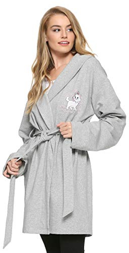 Disney Women's Aristocat Marie Character Bath Robe, X-Small/Small