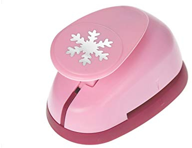 Sescha Motivlocher/Papierstanzer Schneeflocke von EFCO - Größe 3XL: 74x70mm
