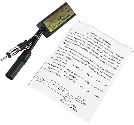 Keenso Auto Frequenz Antenne Auto Radio FM Band Expander Frequenz Konverter