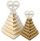 7 Tier Wooden Chocolate Display Stand Tower, PersonalisedMr & Mrs Heart Shape Dessert Candy 3D Holder, Wedding Display Stand Rack, Wedding Decoration Supplier Party Centrepiece