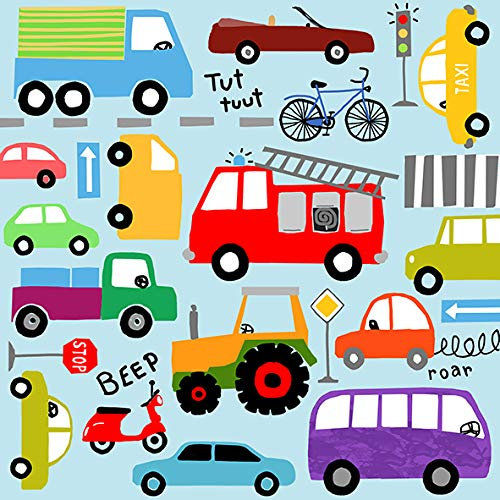20 Servietten Viele bunte Autos Geburtstag Jungen 33cm x 33cm