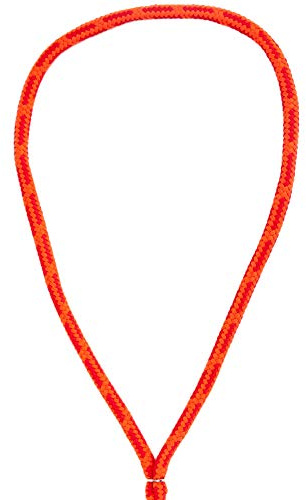 USG 15200003-442 Soft Halsring, Größenverstellbar, Orange/Rot Gemustert