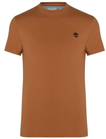 Timberland Men's Ss Dun-river Crew T T-Shirt, Yellow, S