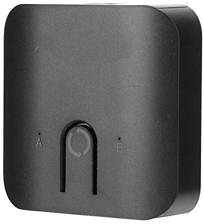 USB2.0 Printer Switcher, 2-Port Switch Selector 2 Computers Sharing, USB Peripheral Switcher Box 2 in 1 Out Splitter for computer with USB Data Cable