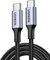 UGREEN Cable USB C Carga Rápida PD 3.0 100W, Tipo C Compatible con MacBook Air, DELL, iPad, iPhone 16/15 Plus Pro MAX, Galaxy S25 Ultra S24 S23, Pixel 9/8, etc. (3M)