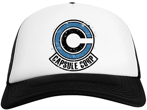 Capsule Corp Casquette De Baseball pour Homme Femme Dos en Filet Mens Womens Baseball Cap Mesh Back