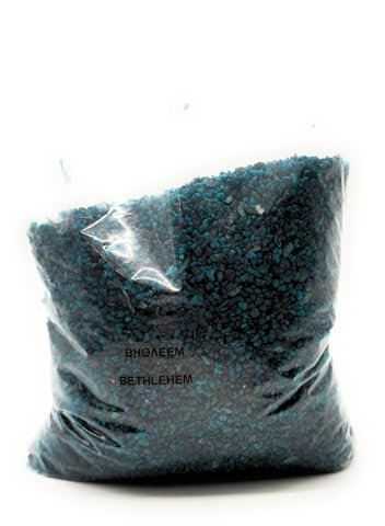 Weihrauch in duftenden Körnern, Bethlehem Duft Großes Korn Griechischer Liturgischer Weihrauch 1 kg, Natürlicher Weihrauch für den Beitritt mit Weihrauchkohlen, Originalrezept vom Berg Athos