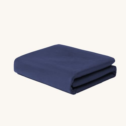 Aimon Gewichtsdeckenbezug (152,4 x 203,2 cm, Queen-Size-Größe, seitlicher Reißverschluss), 100 % Baumwolle, waschbarer Bezug für gewichtete Decke, abnehmbarer Gewichtsdeckenbezug mit 8 Bändern