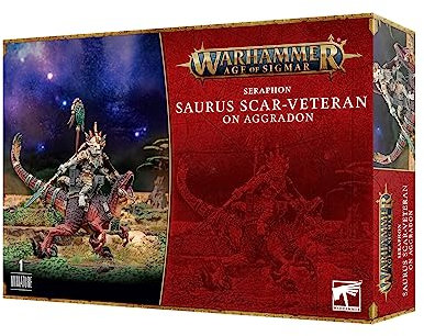 Games Workshop Warhammer AoS - Seraphon Veterano Scarificado Saurus en Aggradon