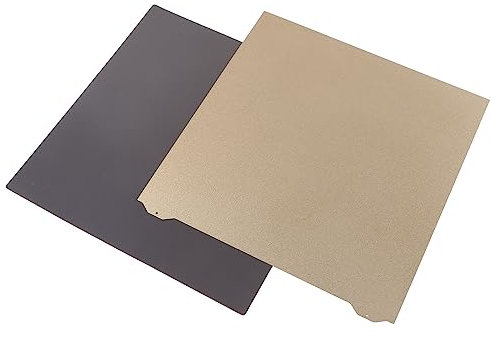 Letto Piattaforma Stampante 3D Piatto Magnetico in Acciaio per Molle 410x410mm Piatto di Costruzione Flessibile Stampante 3D Resistenza Alle Alte Temperature 200°C Superficie PEI