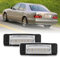 njssjd LED-Kennzeichenbeleuchtung für 1997–2000 M.ercedes Benz W210 W202 4D Facelift, Xenon-weiße Kennzeichenleuchte