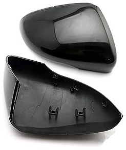 Übertragungsriemen Carbon Look Seitenspiegelabdeckung Für VW Für Golf 6 Für MK6 2008 2012 Für Touran 2011 2012 2013 2014 Variomatik Riemen (Farbe : Black -3)