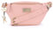 Catwalk Collection Handbags - Sac Banane Femme Cuir - Sac à la Taille Èlégant - Bandoulière Réglable - Voyage, Vacances, Festival - Ariana - Rose