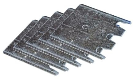 qpool24 Unterlegplatte, 5-er Pack, 1 mm für S610-M18 und S625-A18, verzinkt
