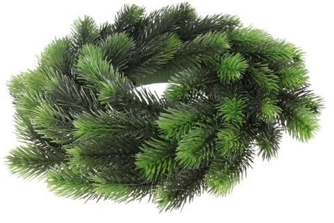 Yardenfun Weihnachtskranz Blume Reben Girlande Gras Kiefer Für Home Weihnachtsdekorationen