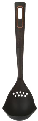 Louche perforée 33,4 cm Baker's Secret en nylon noir noir Outils et accessoires