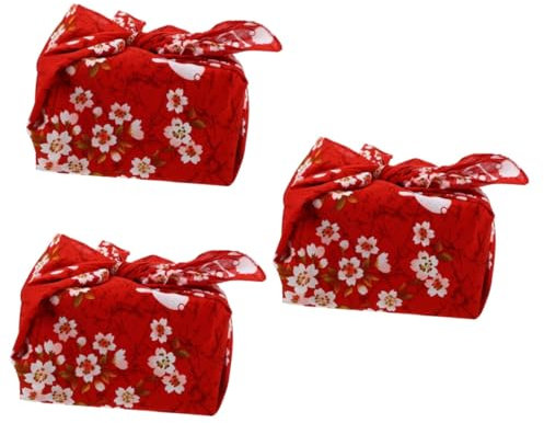 Mikinona Stücke Elegante Japanische Taschentücher Multifunktionale Bento Verpackung Tuch Lunchbox