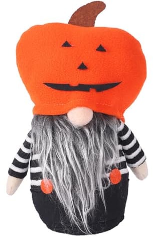 Halloween Dekorationen Plüsch Zwerge Puppen Mit Kürbishut Schwedische Skandinavische Tomtes Puppen Festivals Party Ornament