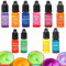 Kerzenfarbstoff für Soja-Wachs, 10 Farben 10 ml Kerzenfarbe, hochkonzentrat