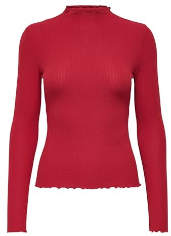 ONLY Women's Onlemma S/S Highneck Top Noos JRS T-Shirt