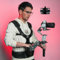 DFCINE Thanos-SE Ultra Gimbal-Weste mit Schnellwechselplatte, Steadicam-Stütze für DJI RS4/RS3 PRO/RS4 PRO und Kameras, 2–8 kg Traglast für Videografen
