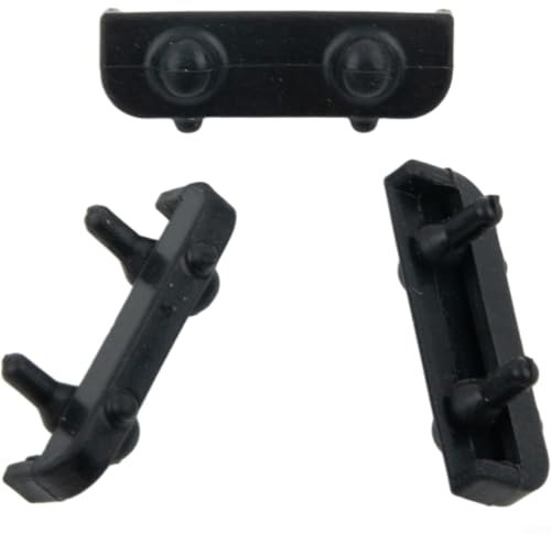 RichVibe Air Fryer Silicone Bumpers Replacement Parts Protective Rubber Feet Heat Resistant Non-Scratch Basket Tray Covers Accessories(3pcs)