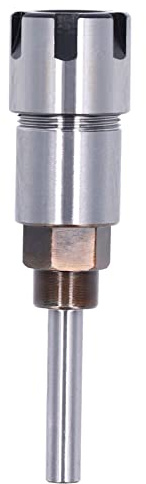 DANAIXZ 1/4 Zoll Router Bit Extension Bar, Cemented Carbid Adapter mit runden Schaft zum Trimmen von Mahlen, zementiertem Carbidmaterial, Holzbearbeitungsanwendungen
