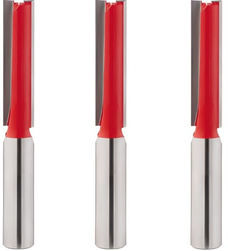 1/2 Kitchen Worktop Router Bit Set 12.7 x 50mm 3 Pack, 3 in pack.