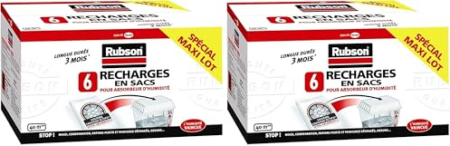 RUBSON Absorbeur CLASSIC Recharge Lot de 12