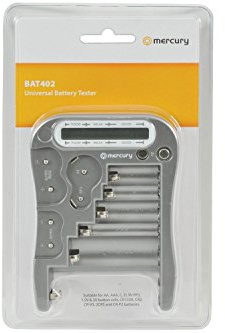 Mercury | Battery Tester With Digital Display ,690.402UK