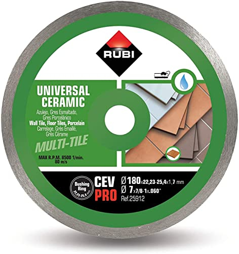 Rubi CEV 250 PRO - Disco de diamante general para cerámica continuo (250 mm)