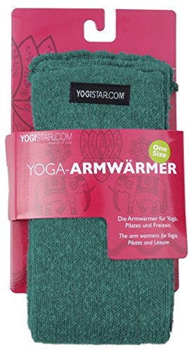Yogistar Yoga-Armwärmer Dunkel Grün