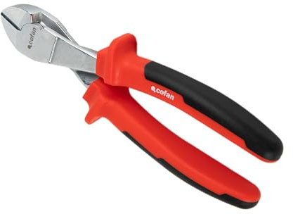Cofan Pinze per tagliare fil di ferro | Pinze isolate per una sicurezza maggiore | Dimensioni: 200 mm