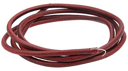 Hicello Nähmaschinenriemen Leder Antriebsriemen 72/183cm Lederriemen Antike Pedalteile + Haken für Ersatz Singer Nähmaschine