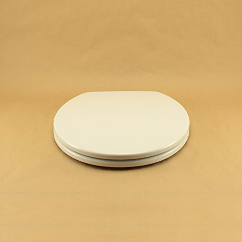 Toilettensitz für G.S.I. Lugano Thermodurent weiß Scharniere Edelstahl normal oder sanft schließend
