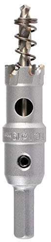 KATUR broca de metal duro 19mm, broca de carburo de tungsteno, corta agujeros de grado industrial para acero inoxidable, metal, hierro, aleación, cobre, madera, plásticos