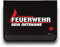 Roter Hahn 112 Personalisierbare Feuerwehr Schreibmappe SM-M00041 Organizer Konferenzmappe Rot-Weiss