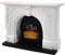 Colcolo Dollhouse Miniature Fireplace Toys, Glowing Embers, Doll House, Battery Operated Furniture, Decoration, Freestanding Doll for Adults