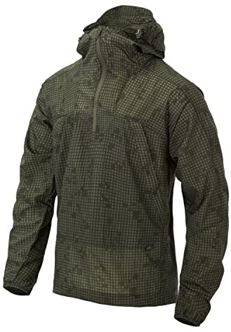 Helikon-Tex Jacke Herren Ultraleichte Windshell - Wasserabweisend Übergangsjacke für Outdoor & Alltag - Atmungsaktiver Regenjacke mit Kapuze & Taschen