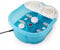 Nedis Bain de pieds bouillonnant - 1 réglage de la chaleur - 3 modes de massage - Bleu/blanc