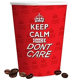 1000 Pz Bicchieri Caffe di Carta - Colore Rosso - Biodegradabili Biocompostabili Tazzine 75 ml - Made in Italy