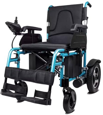 Elektrorollstuhl Elektrorollstuhl mit kleinem Rad, Elektrorollstuhl, faltbar, für ältere Menschen, für Reisen zu Hause im Freien für Behinderte