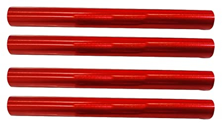 Natudeco 4 Stück 7,9–8,5 Mm Zeltstangen-Reparaturrohr, Aluminiumlegierung, Zeltstangen-Reparaturrohr, Werkzeug, Camping-Zubehör, Aluminium-Zeltstangen-Reparaturset Für Durchmesser