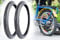 BISOMO 2 Fahrradreifen 20 x 1,75 Zoll, Fahrrad Reifen 47-406, Drahtreifen, Fahrraddecke, Fahrradmantel, Jugendfahrrad Kinderfahrrad BMX universal