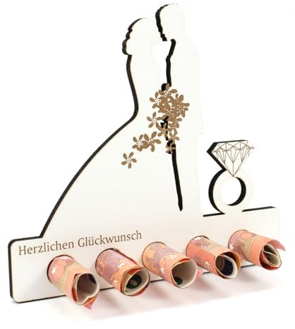 Dekolando Geschenk Hochzeit Geldgeschenk Brautpaar Hochzeitsgeschenk Personalisierte Geschenke Geld Verpackung