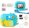 ARNSSIEN Camara Fotos Infantil Instantanea,Camara Fotos Infantil de con vídeo HD para niños 3 a 12 años,Regalo cumpleaños Navidad para niñas y niños, 7 Rollos de Papel instantáneo y Tarjeta 32 GB,M3