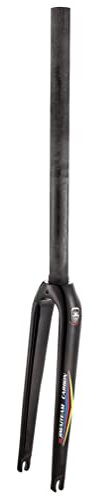 Fourche de vélo en Fibre de Carbone 20 Pouces 451 BMX Fourche Rigide Frein C/V Tube Droit 28,6 mm Fourche Avant de vélo QR 9X100 mm